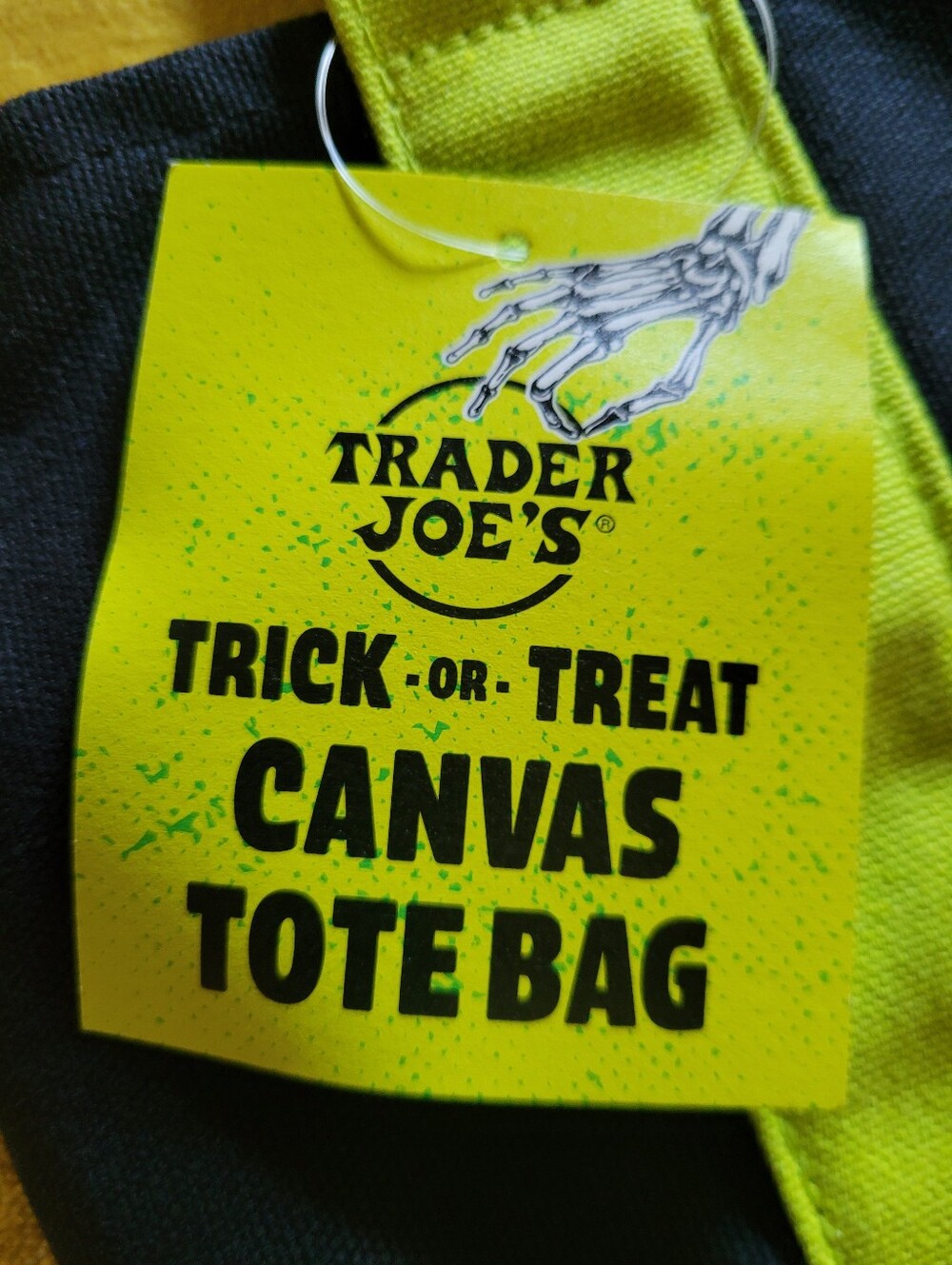 Trader Joe's Halloween Limited Edition MINI TOTE BAGS, Set Of 3, New With Tags - Picture 10 of 11